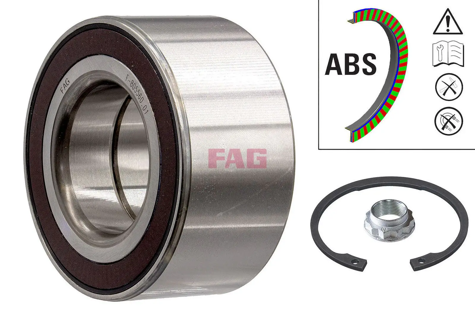 BMW 3 Serisi E90 330i Arka Teker Rulmanı | FAG 713 6494 20