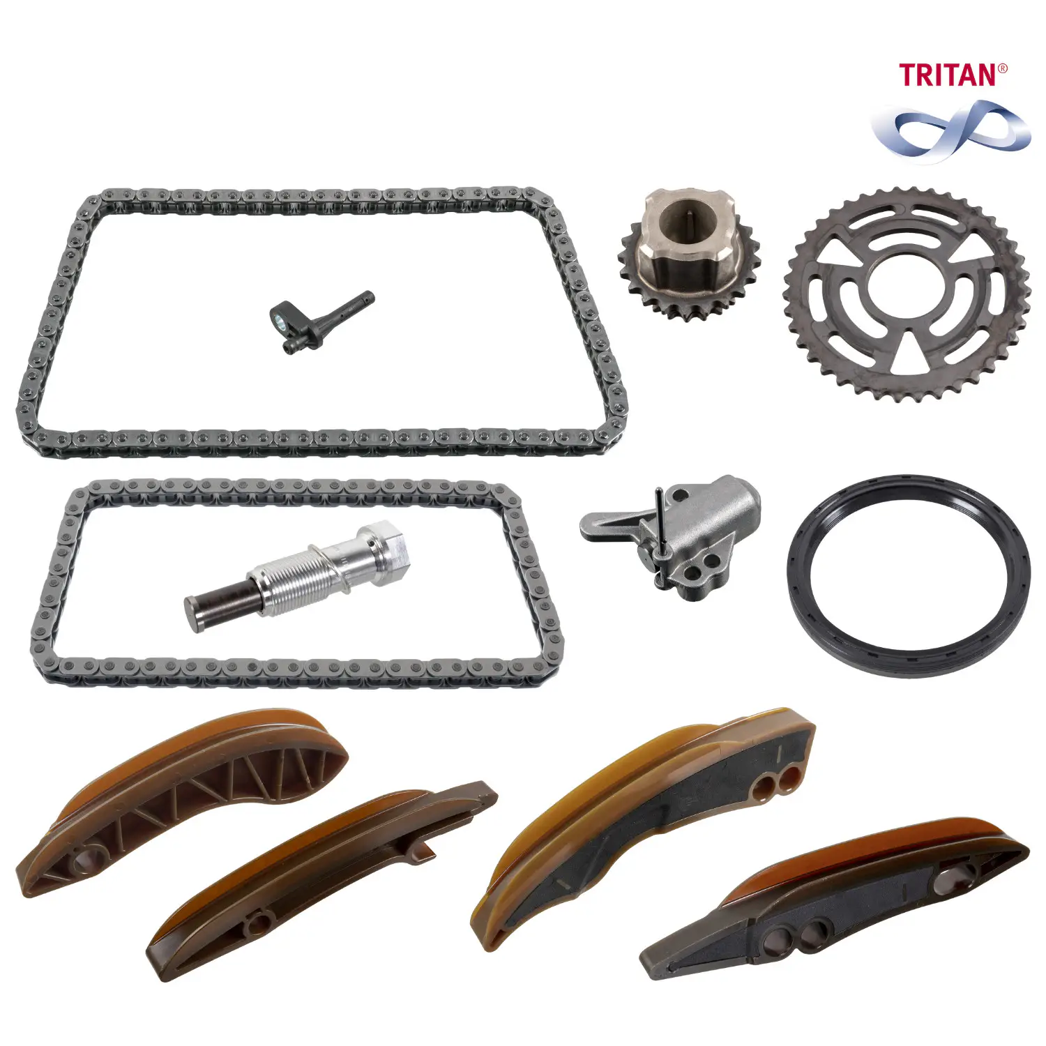 BMW X3 F25 N47N Camshaft Chain Set | FEBI 102040