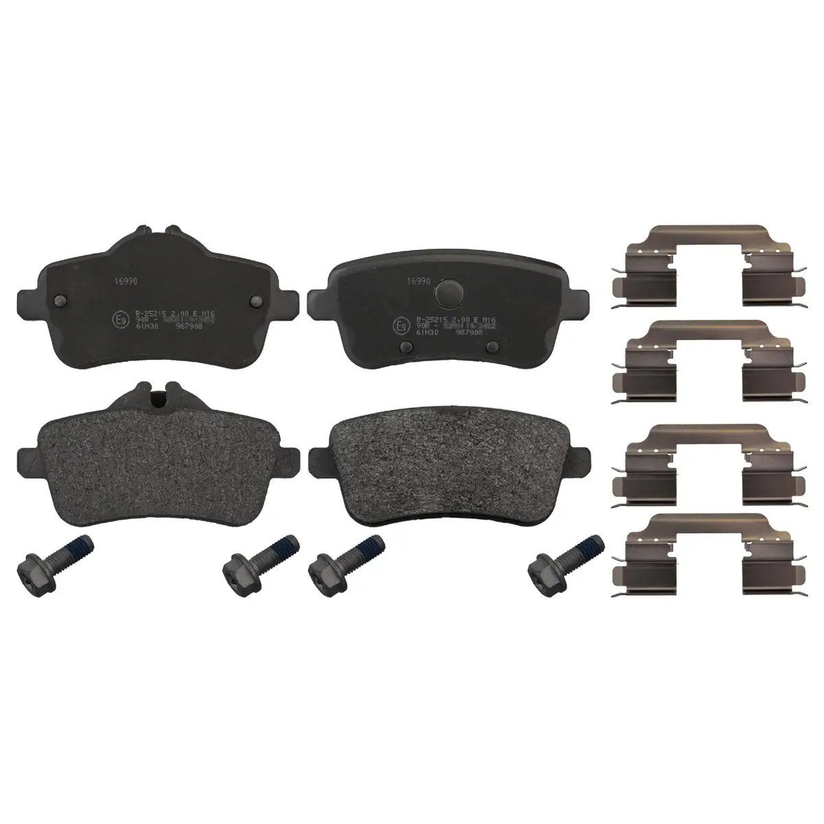 Mercedes GLA Serisi W156 Fren Balatası Arka | A0004208704