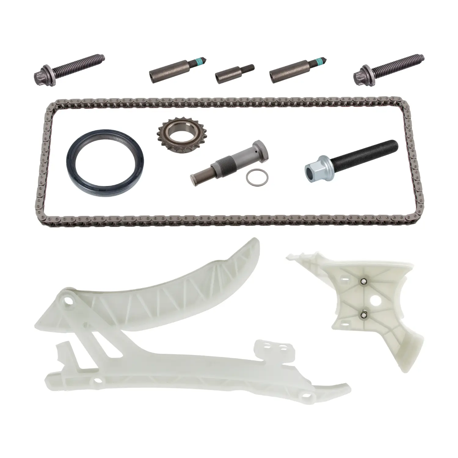 BMW 5 Series F10/F11/F18 520i N20 Camshaft Chain Set | FEBI 176811