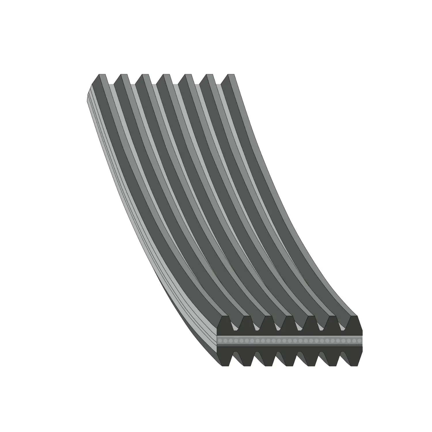 BMW 5 Series F10 Serpentine Belt | FEBI 197088 Spare Part