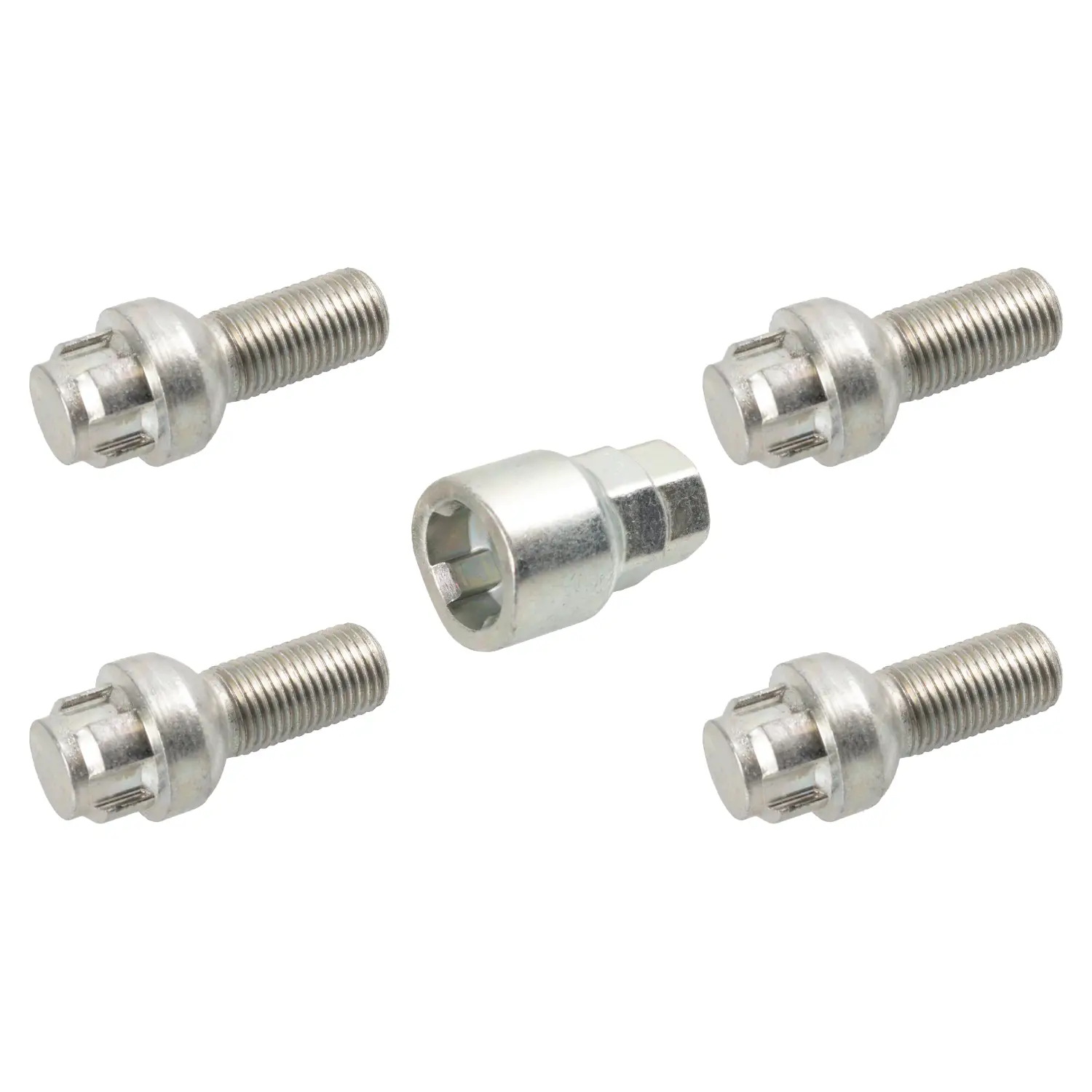 Mercedes C-Class W204 Locking Wheel Bolt Set | FEBI 27056
