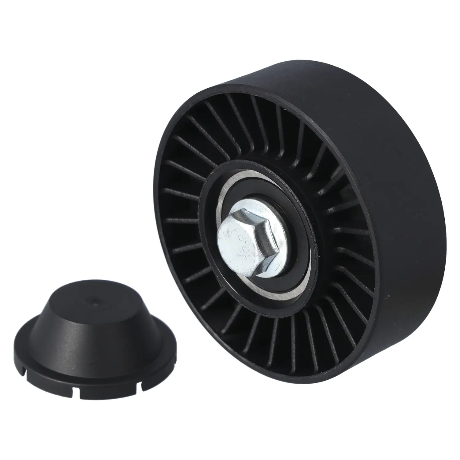 BMW 5 Series E60 N53 Belt Tensioner Pulley | FEBI 30120