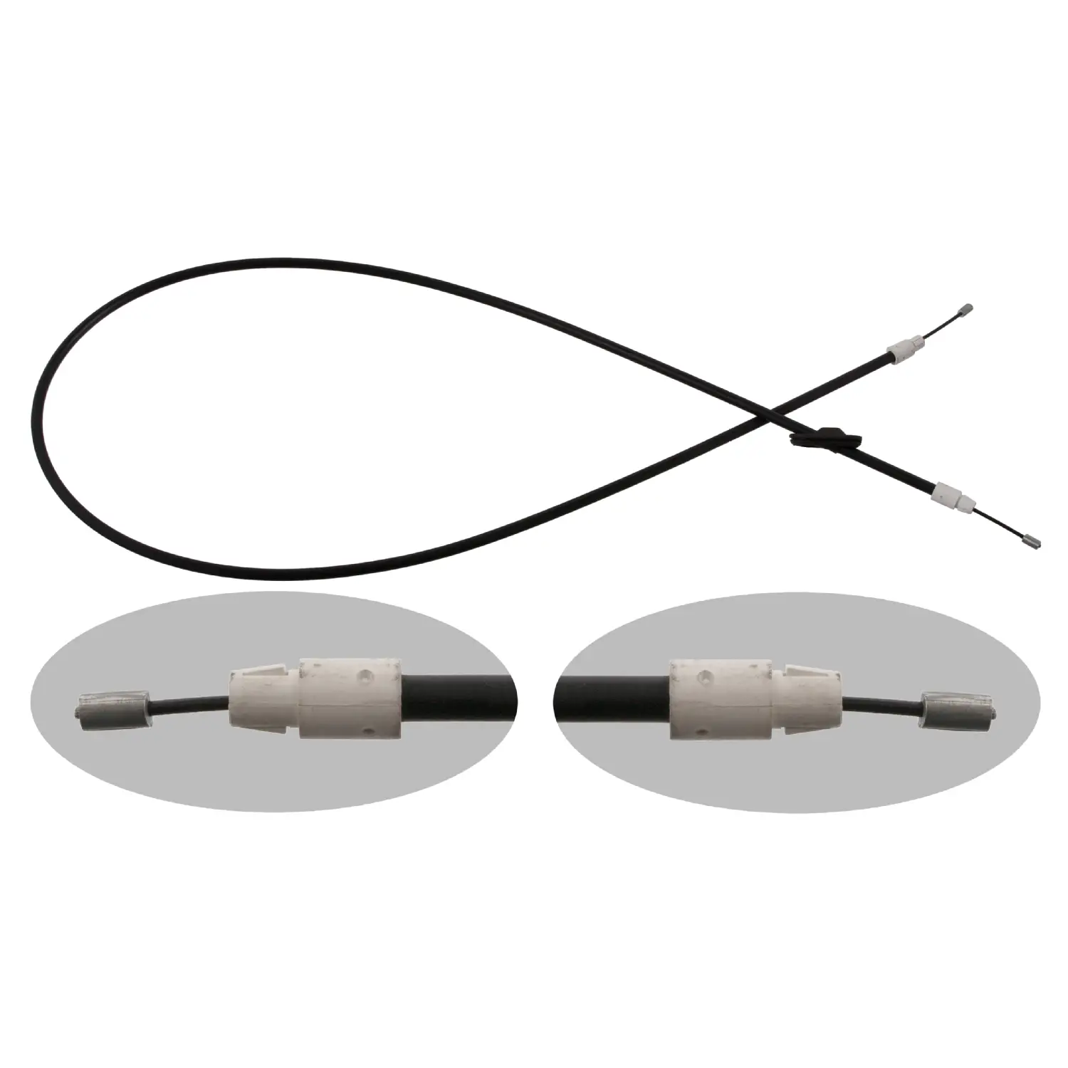 Mercedes C-Class W204 Front Brake Cable | FEBI 34906