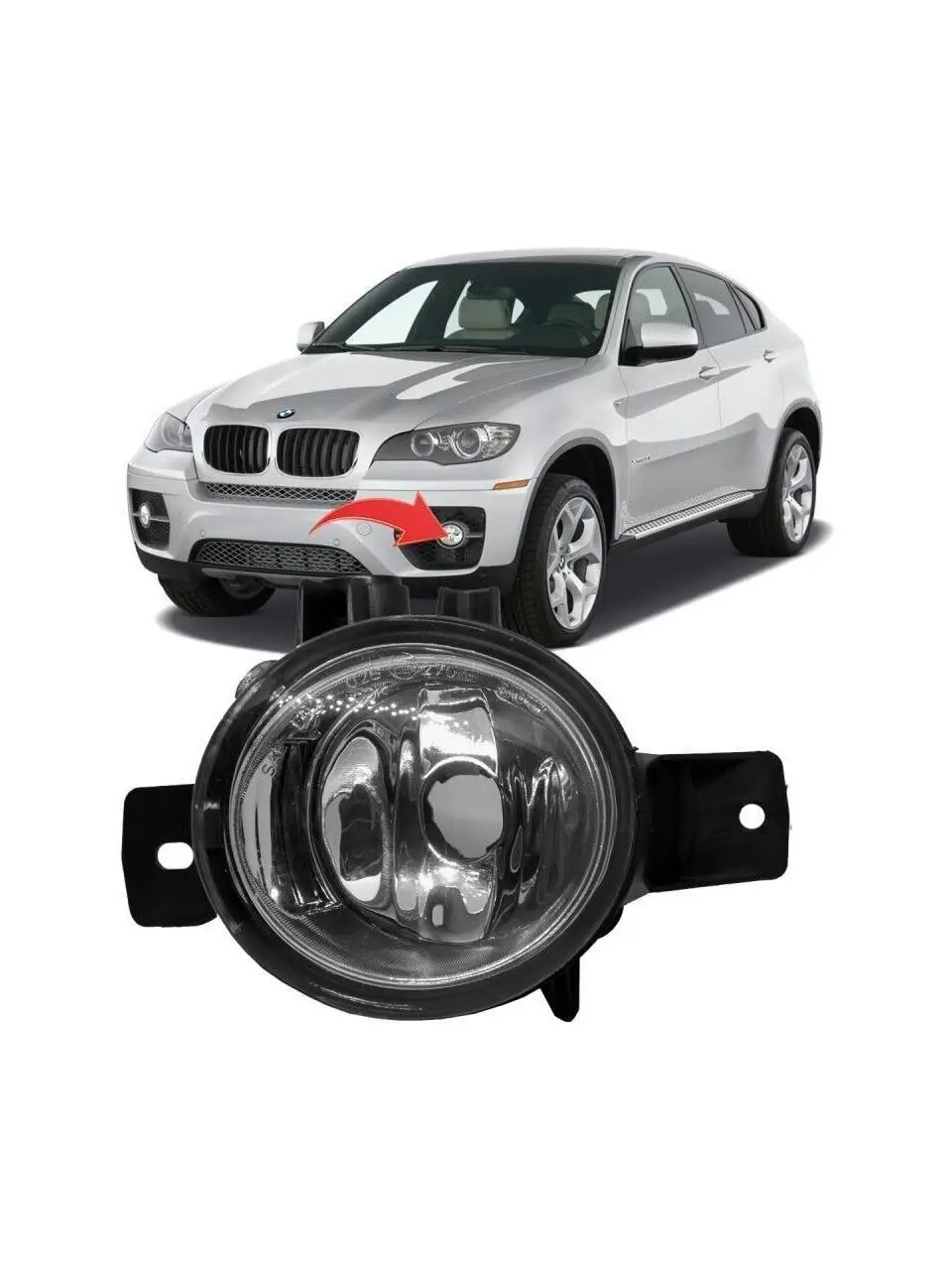 BMW X6 E71 Left Fog Light | GKL 340899