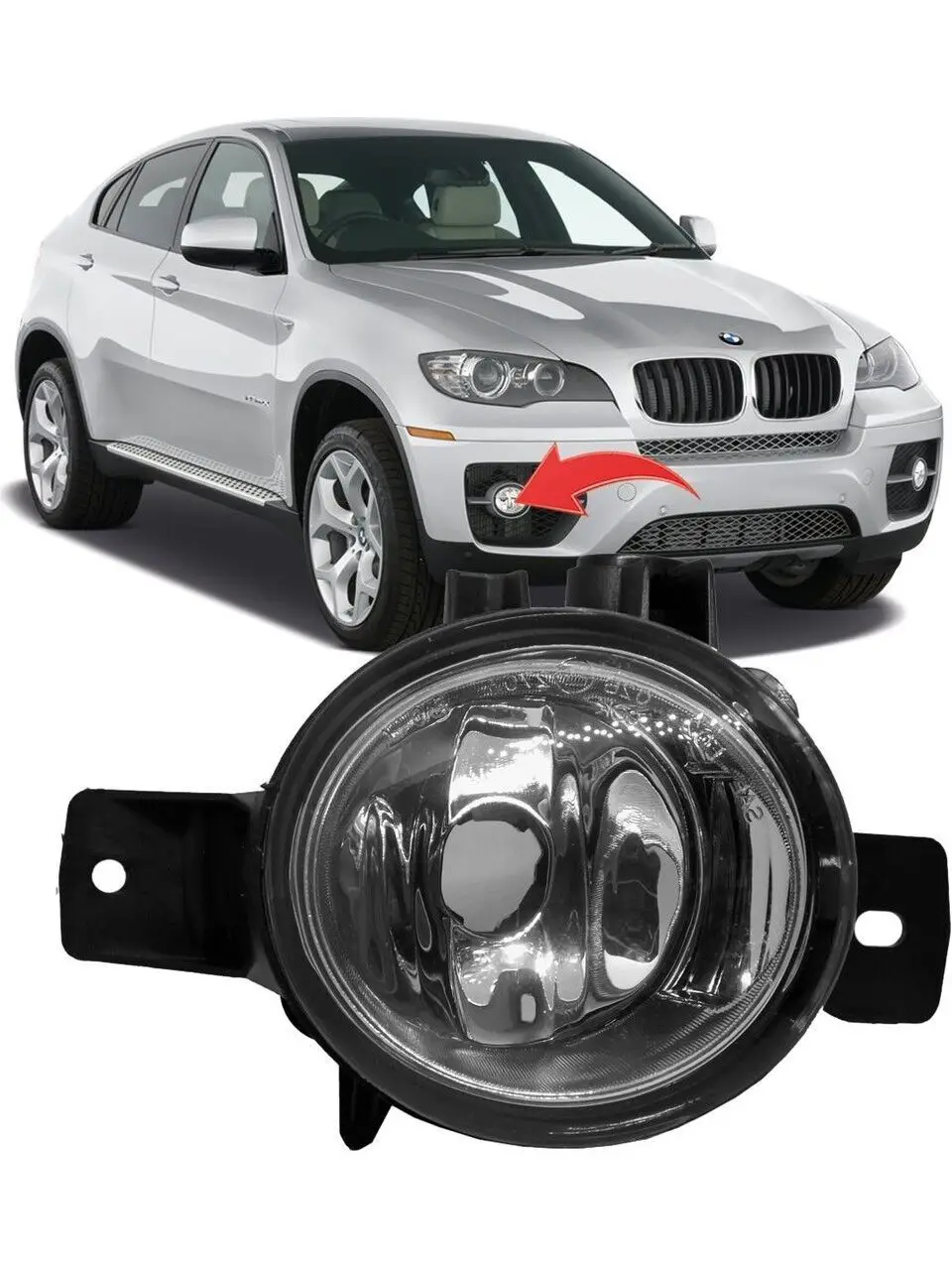 BMW X6 E71 Right Fog Light | GKL 340900