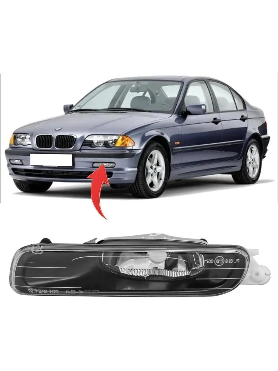BMW 3 Series E46 Left Fog Light | GKL 340907