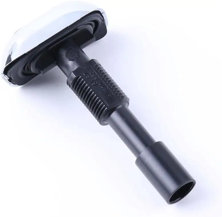 BMW E38 Chrome Left Headlight Washer Nozzle - GKL 341052