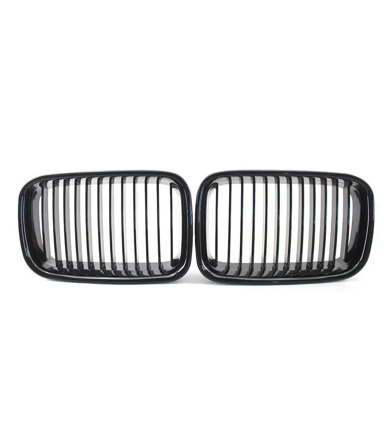 BMW E36 Front Kidney Grille Glossy Black | GKL