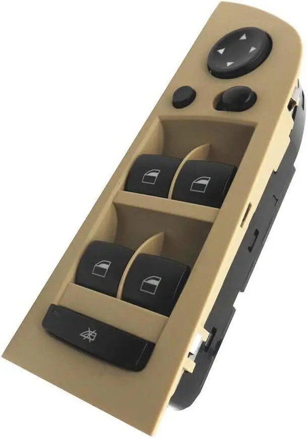 BMW 3 E90 Front Left Window Switch Beige | GKL 341545