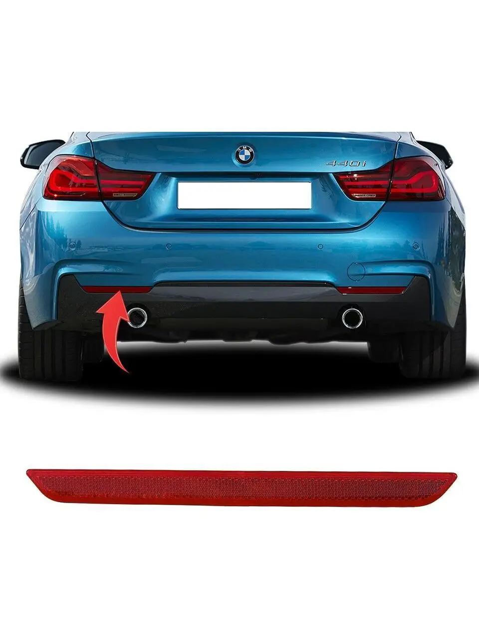 Bmw F32 Arka Tampon Reflektörü Sol | GKL 342590