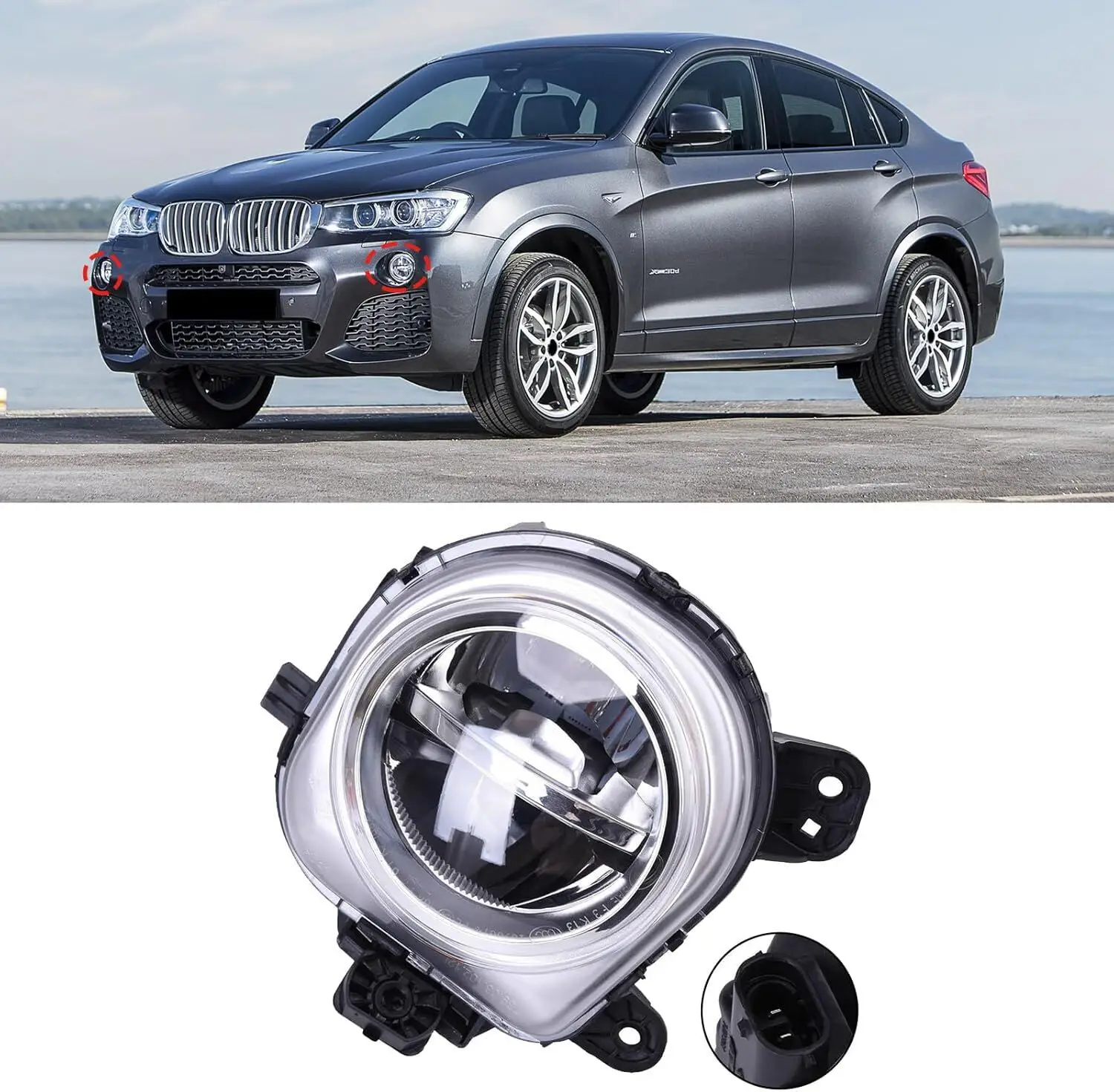 BMW X5 F15 Left Adaptive LED Fog Light | GKL 343391 Bmw X F2