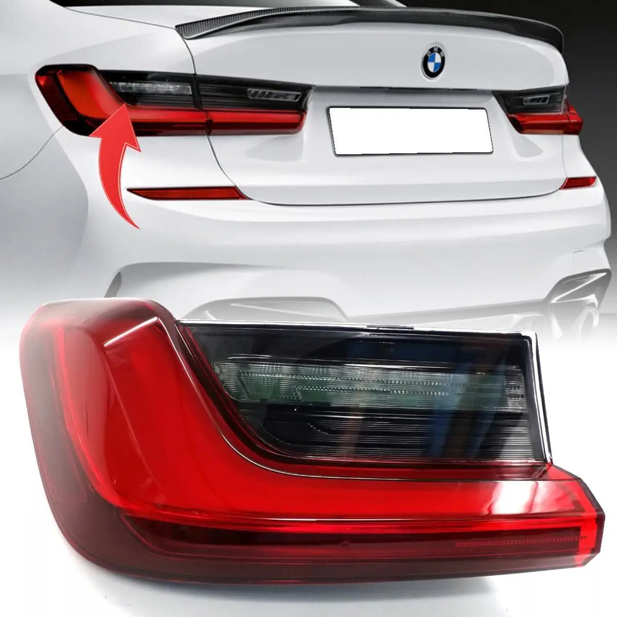 BMW 3 Series G20 2018 Left Outer Tail Light | GKL