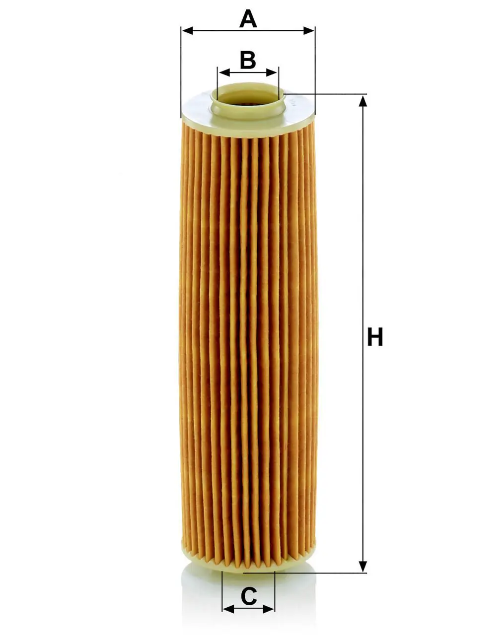 Mercedes C-Class W204 C 200 CGI Oil Filter | MANN HU514Y