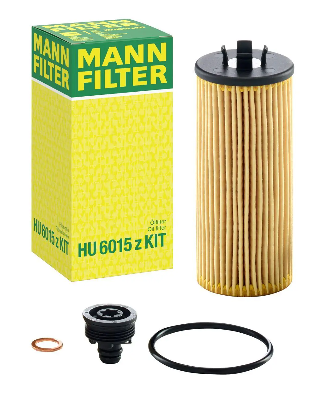 BMW 1 Series 118 120 Hybrid B38 Oil Filter | MANN HU6015z KİT