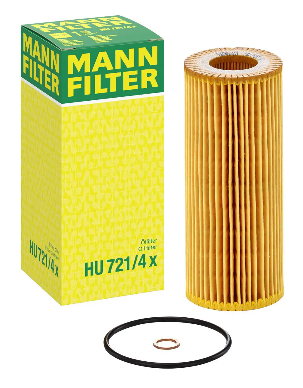 BMW E46 330d M57 Oil Filter | MANN HU 721/4X BMW X6 E71 30dX
