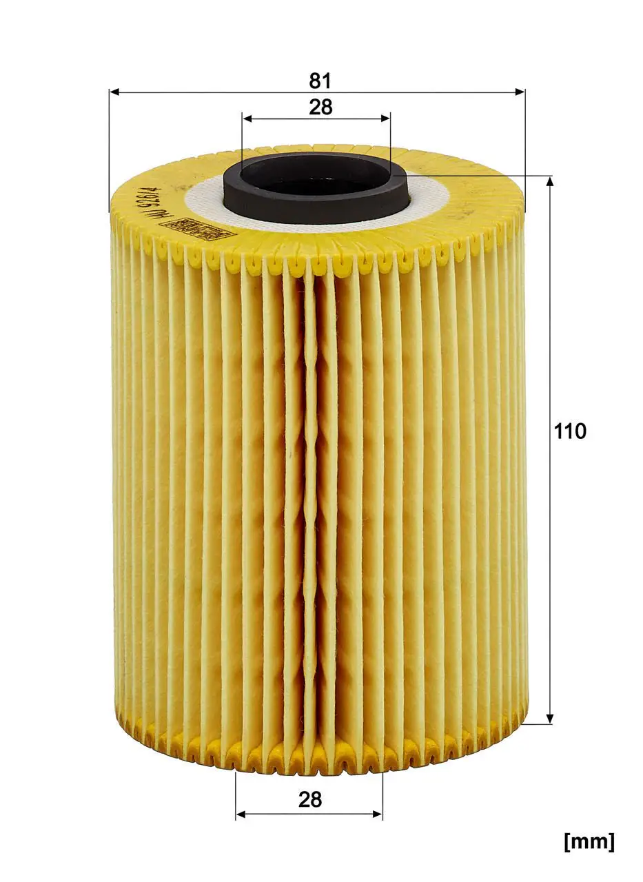 BMW E36 3.2i S54 Oil Filter | MANN HU 926/4X