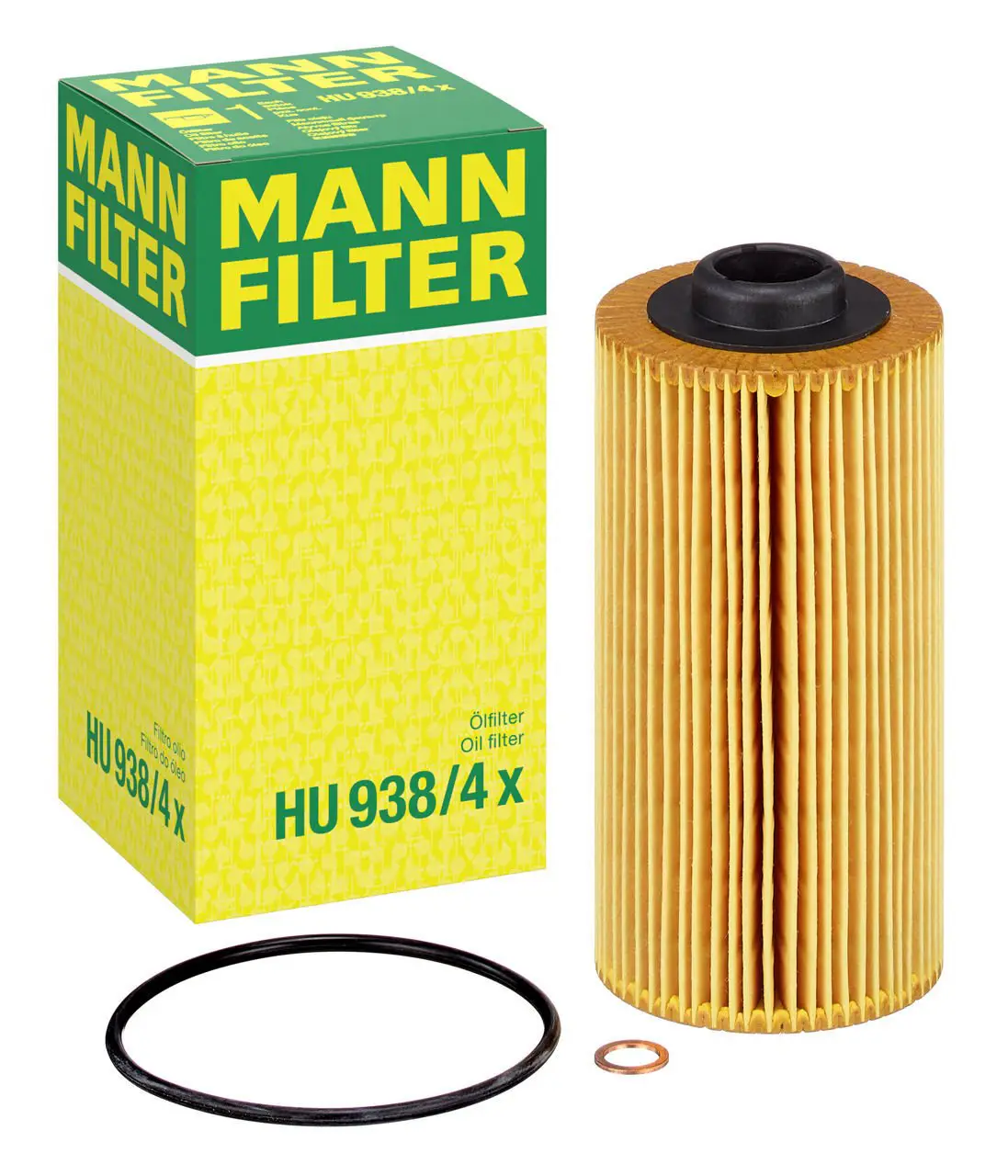 BMW 5 Series E39 540i M62 Oil Filter | MANN HU 938/4X BMW 7
