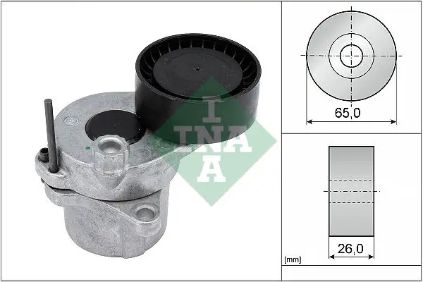 Mercedes C-Class W204 C 250 CDI 4MATIC V Belt Tensioner