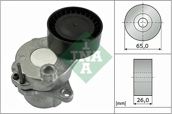 Mercedes GLK X204 V Belt Tensioner Pulley | INA 534 0443 10