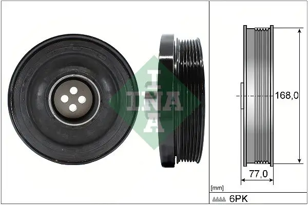 BMW X1 (E84) 20d Crank Pulley | INA 544 0130 10