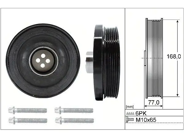 BMW X3 (F25) 20d Crank Pulley | INA 544 0130 20