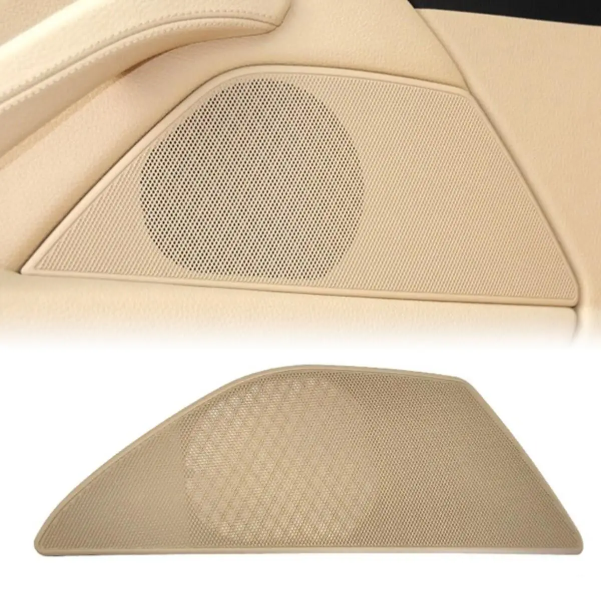 BMW F10 Beige Left Speaker Cover - 51417225969