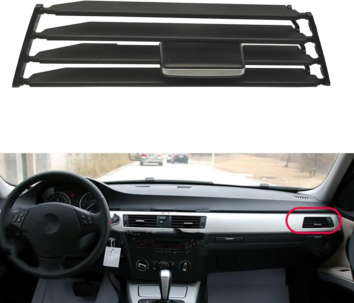 BMW 3 Series E90 Front Right Heater Grill | IMPORT