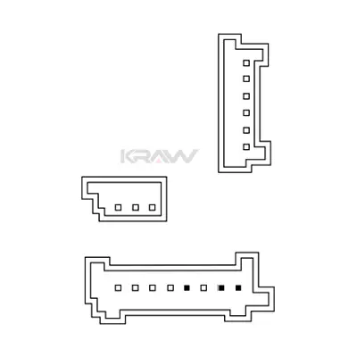 Mercedes Sprinter W906 Right Window Switch - KRAW