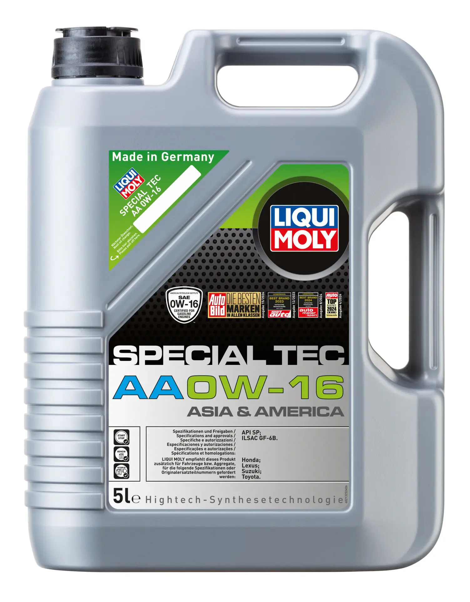 Liqui Moly Special Tec AA 0W16 Motor Yağı 5 Litre | LQM-21328
