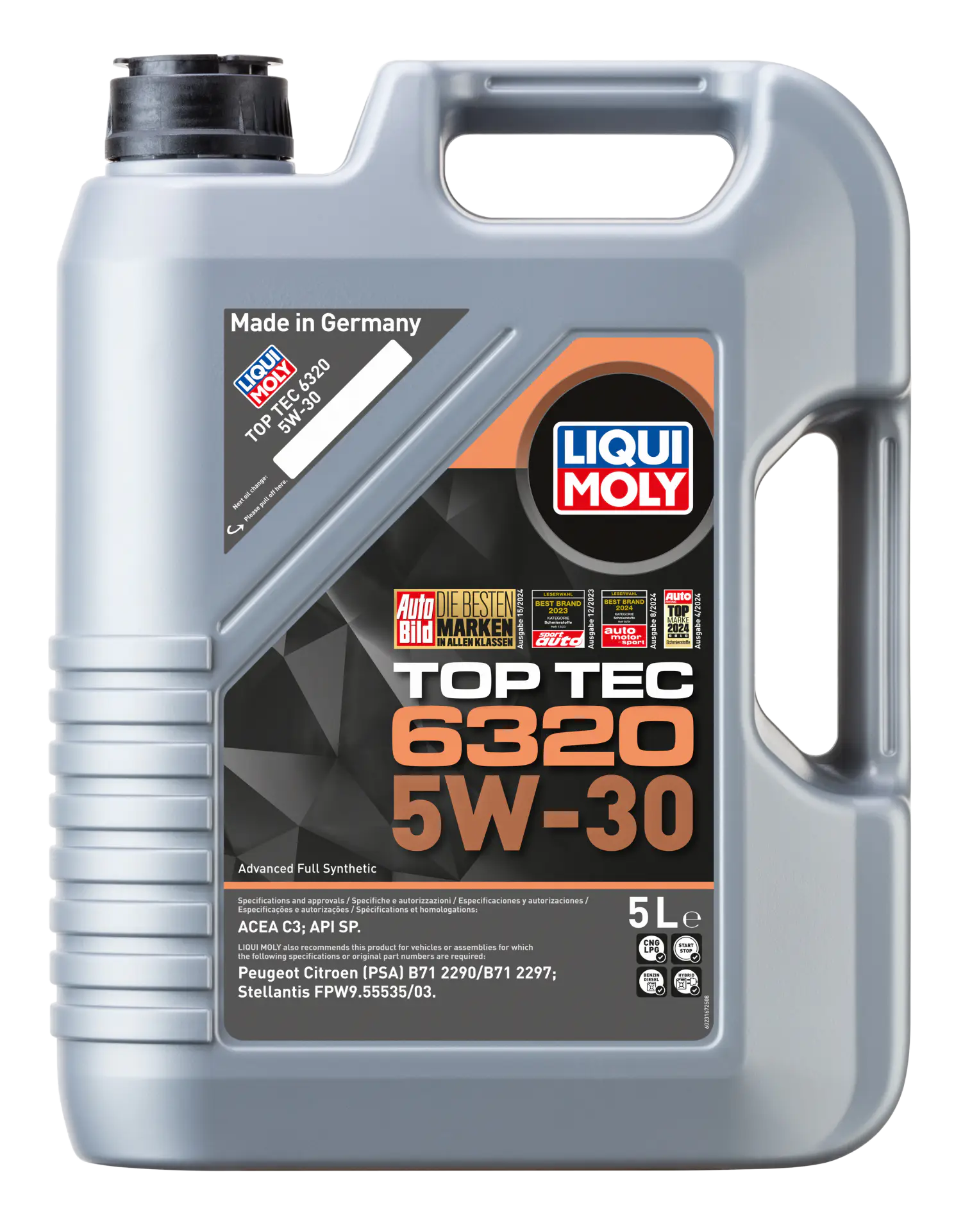 Liqui Moly Top Tec 6320 5W-30 ( 5 Litre ) | LQM-23167