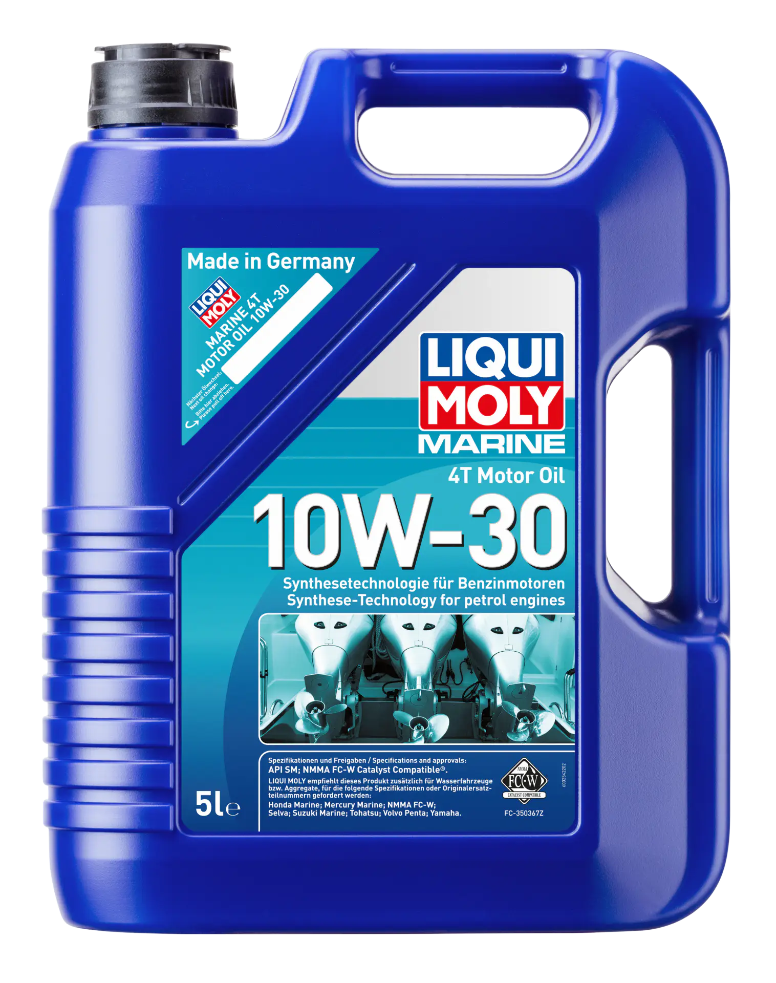 Liqui Moly Marine 4 Zamanlı 10W-30 Motor Yağı ( 5 Litre ) | LQM-25023