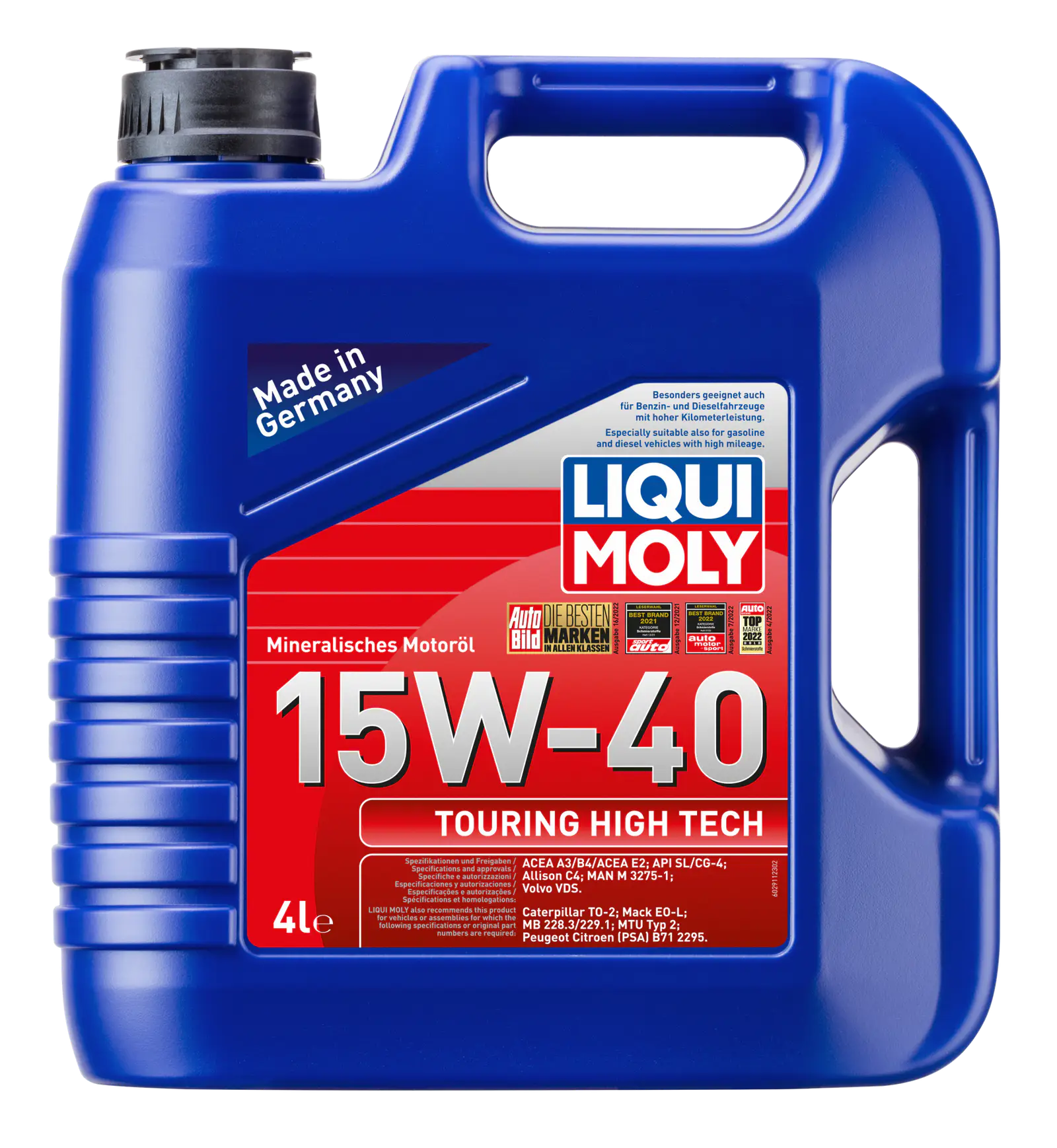 Liqui Moly Touring High Tech 15W-40 ( 4 Litre ) | LQM-2911