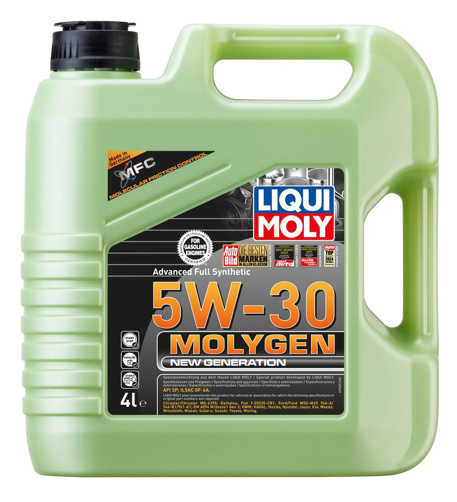 Liqui Moly Molygen New Generation 5W30 4 Litre | LQM-9089