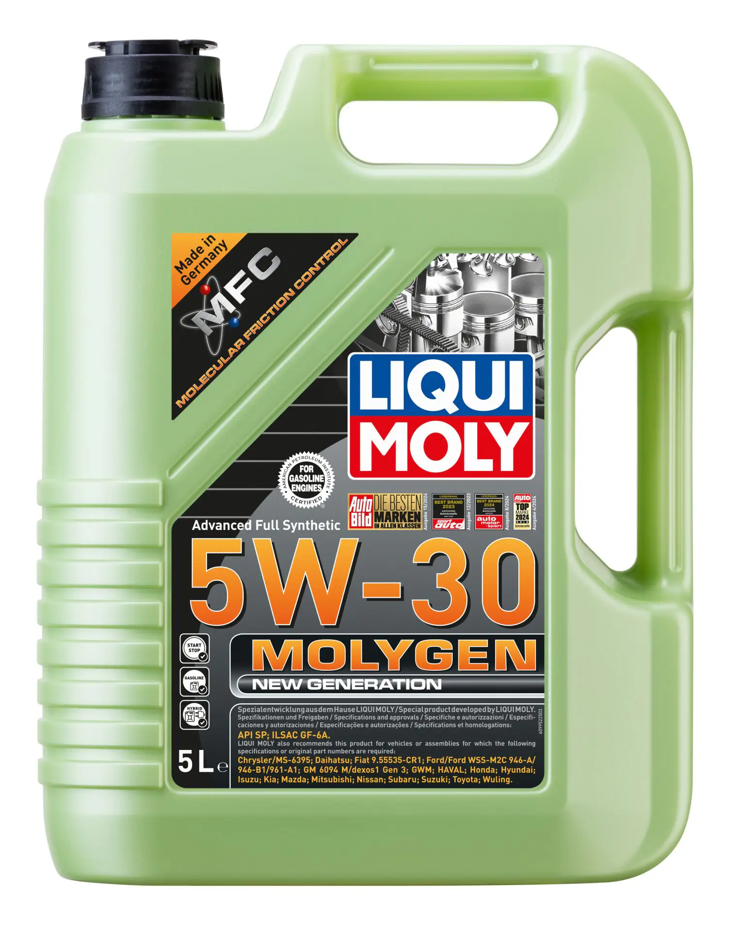 Liqui Moly Molygen New Generation 5W30 - 5 Litre