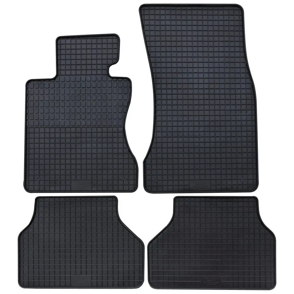 BMW 5 Series E60 E61 Black Rubber Floor Mat