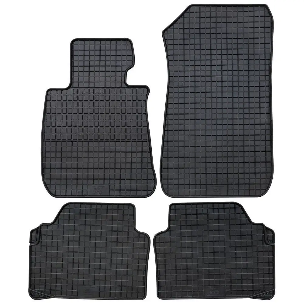 BMW 3 Series E90 E91 E92 Black Rubber Floor Mat