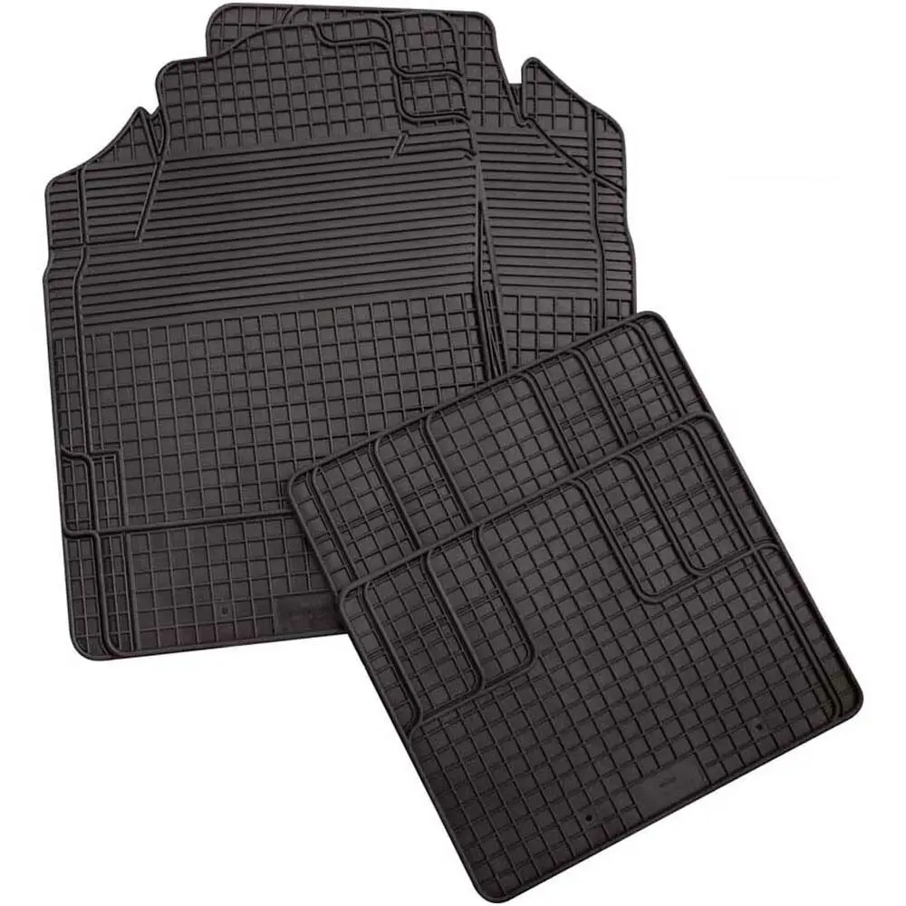 Mercedes C-Class W205 Coupe Black Rubber Floor Mat