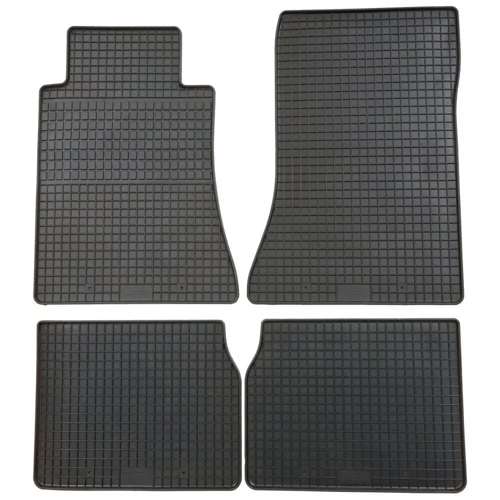 Mercedes E-Class W124 Black Rubber Floor Mat