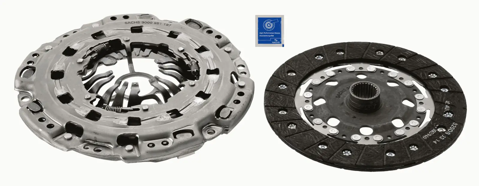 Mercedes A Serisi W169 A 180 CDI OM640 Debriyaj Seti | SACHS 3000 951 197