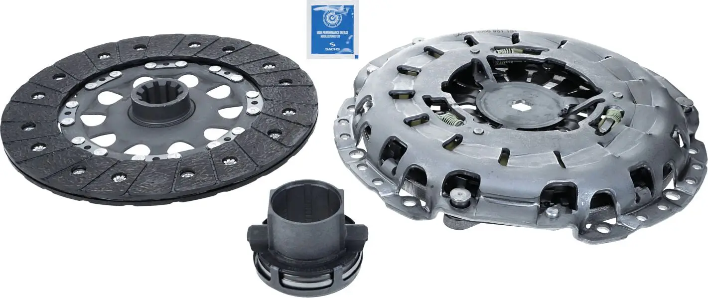 BMW 3 Serisi E46 318 ti M47 Debriyaj Seti + Rulman | SACHS 3000 951 232