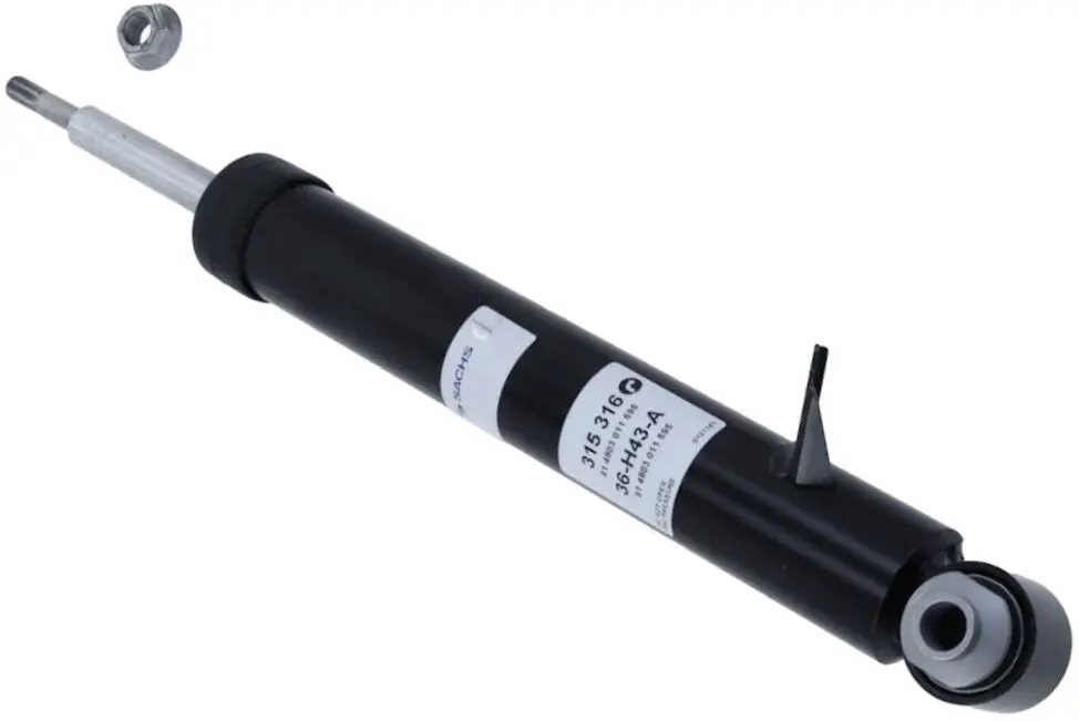 BMW X6 (E71) Right Rear Shock Absorber | SACHS 315 316
