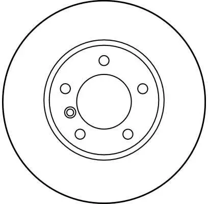 BMW E39 520i M54 Front Brake Disc | TRW DF2769