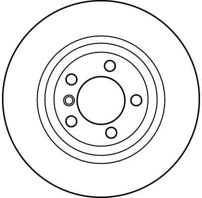 BMW E46 330d Front Brake Disc | TRW DF4166