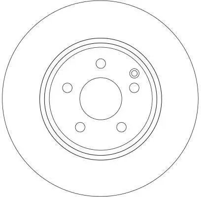 Mercedes W219 CLS 300 Front Brake Disc | TRW DF4264