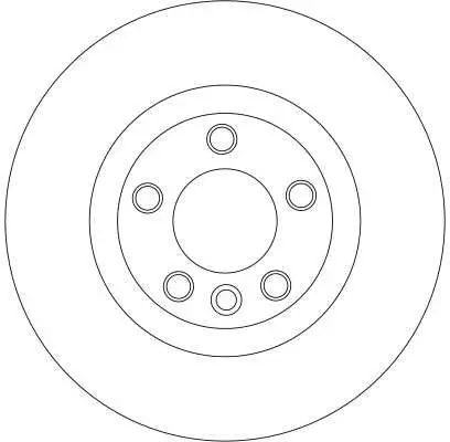 BMW 5 Series E60 530i N53 Rear Brake Disc | TRW DF4360