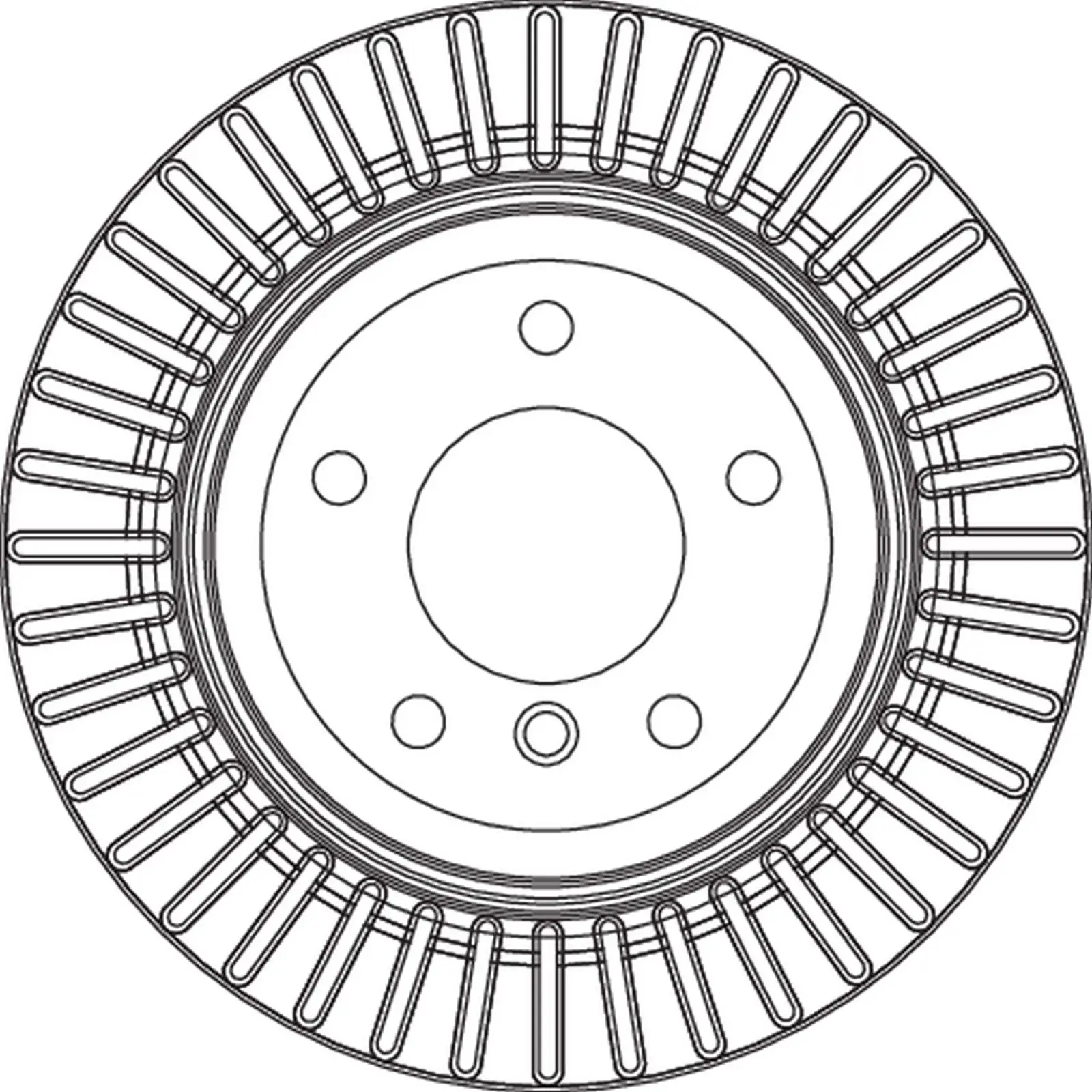 BMW E90 320 d N43 Rear Brake Disc | TRW DF4802