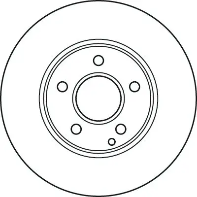Mercedes W204 C 180 K Front Brake Disc | TRW DF4947