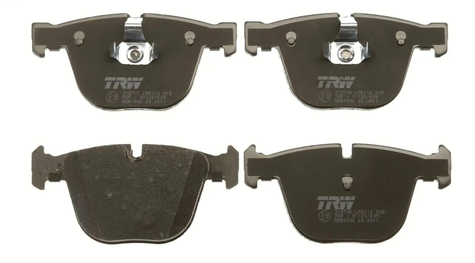 BMW E60 525i N53 Rear Brake Pads | TRW GDB1502