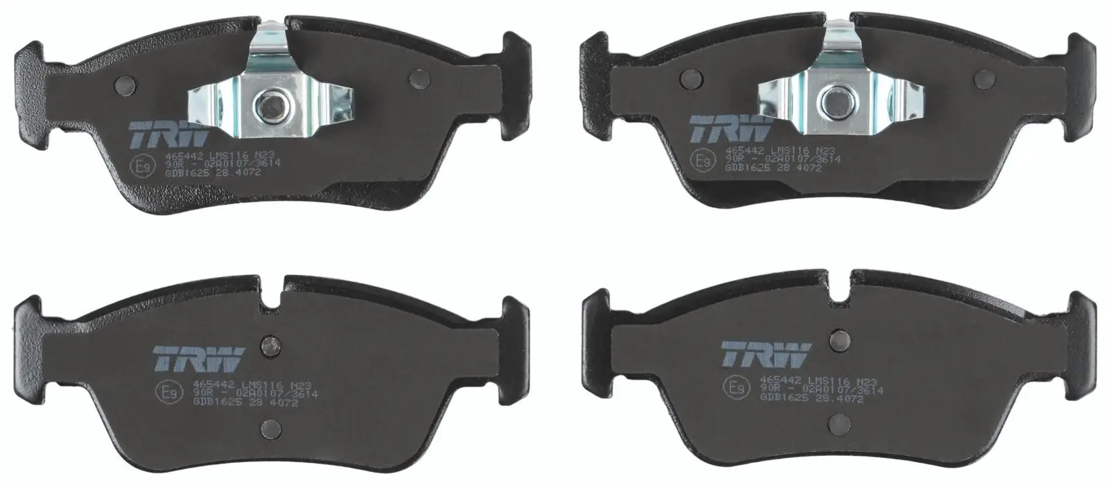 BMW E90 318d N46 Front Brake Pads | TRW GDB1625